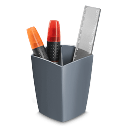 Pot à crayons - Gris