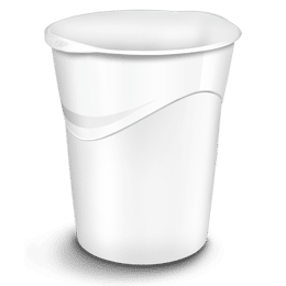 Corbeille à papier Gloss (14L)