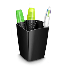 Pot à crayons CepPro noir