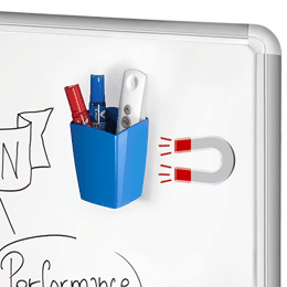 Pot à crayons Magnétique Gloss - Bleu Océan