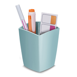 Pot à crayons - Vert d'eau