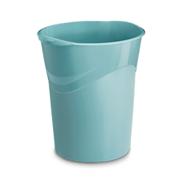 Corbeille à papier Riviera 14L - Vert d'eau