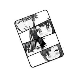 Tapis de souris Manga - Blanc / Noir