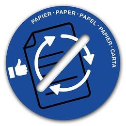 Couvercle de tri sélectif - Papier