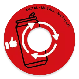 Couvercle de tri sélectif - Métal