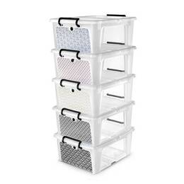 Lot de 5 boîtes Art Déco