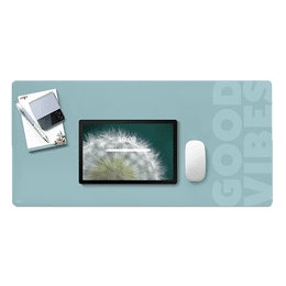 Sous-main XL Vert d'eau Good Vibes