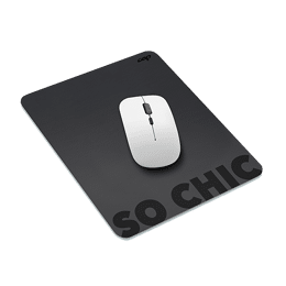 Tapis de souris Citation inspirante - Noir