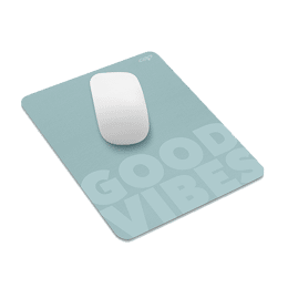 Tapis de souris Citation inspirante - Vert d'eau