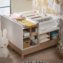 Lit bébé jumeaux évolutif Mooréa