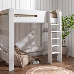 Lit mezzanine 90x190 Blanc London