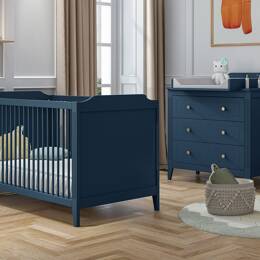 Chambre bébé duo Bleu Prestige Héritage