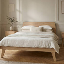 Lit 140x200 + Sommier Chêne Origine