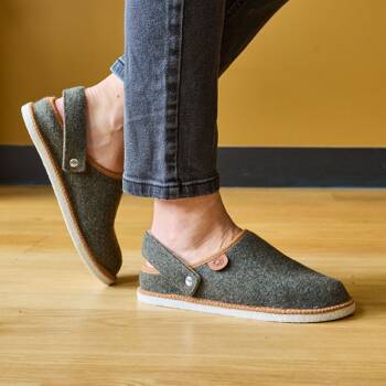 Charentaises BLAIR_5A Chausse Mouton Chaussons laine