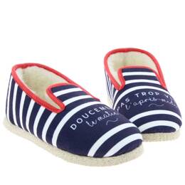 Charentaises Message Doucement Le Matin Chausse Mouton Chaussons laine