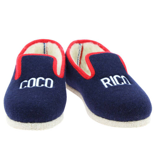 Charentaises Coco Rico-40 Chausse Mouton Chaussons laine