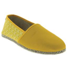 Charentaises Touquet Jaune-40 Chausse Mouton Chaussons laine