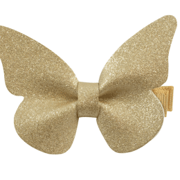 Barrette papillon or