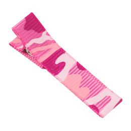 Barrette anti-glisse camouflage rose