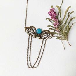 Sautoir bronze Sienne