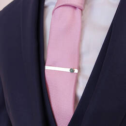 Pince à cravate argent Paul