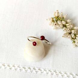 Bague argent Bianca