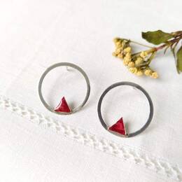 Boucles d'oreilles argent Linda