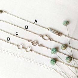Bracelets argent "Les Discrètes"