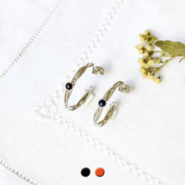 Boucles d'oreilles argent Ava