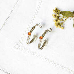 Boucles d'oreilles argent Ava