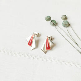 Boucles d'oreilles argent Marly