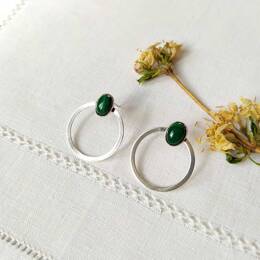 Boucles d'oreilles argent Gaby