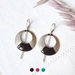 Boucles d'oreilles argent Christy