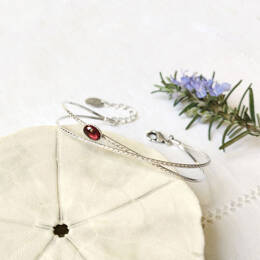Bracelet Jonc argent Tyla