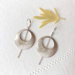 Boucles d'oreilles argent Alba