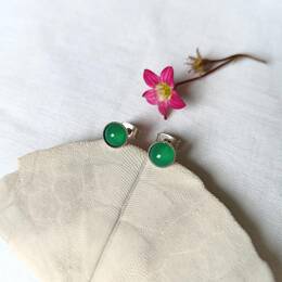 Boucles d'oreilles puces argent Zila