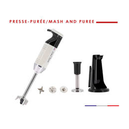 Coffret presse-purée MINIPRO blanc / noir Prise de courant EU