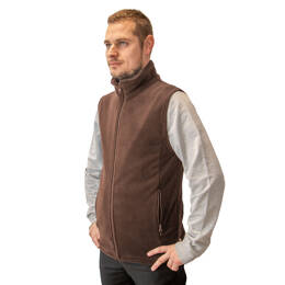 Veste polaire homme sans manches