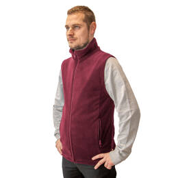 Veste polaire homme sans manches