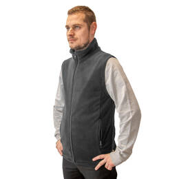 Veste polaire homme sans manches