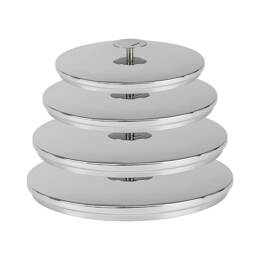 Série de couvercles en inox - Graphite