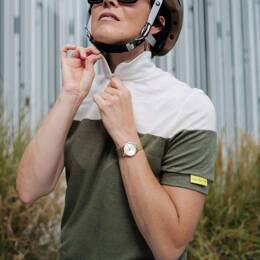 Polo vélo en lin Femme - Lina