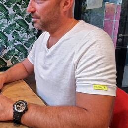 t-shirt-lin-homme-pour-vélotaf : Linen