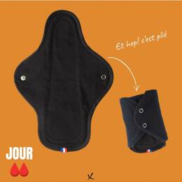 Serviette Hygiénique Lavable JOUR