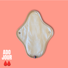 Serviette hygiénique "Jeunes Filles" - Coloris Naturel