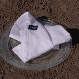 Serviettes de Table en lin Lavé Lilas (lot de 4)