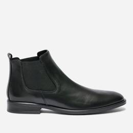 Chelsea boots ERAM FLEX noir en cuir éco-conçu