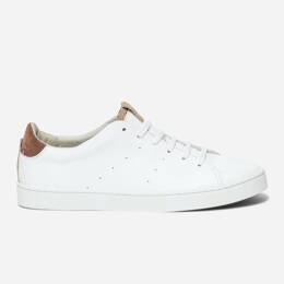 Tennis 1927 blanche homme en cuir éco-conçu (40 au 42)