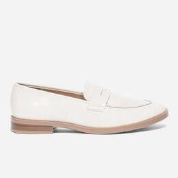 Mocassin ERAM FLEX écru cuir verni