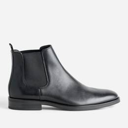 Chelsea boots ERAM FLEX noir en cuir